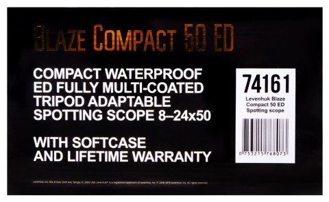 Luneta Levenhuk Blaze Compact 50 ED