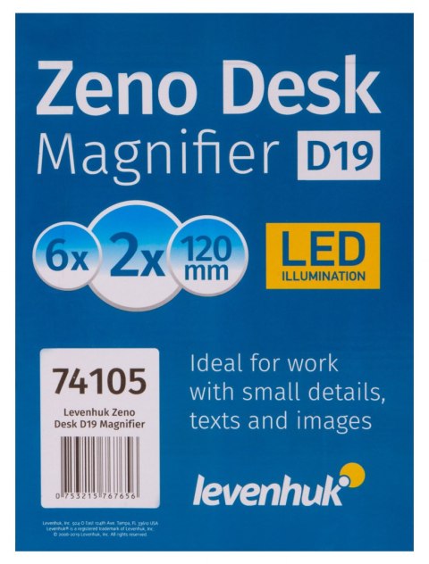 Lupa Levenhuk Zeno Desk D19 Lupa Levenhuk Zeno Desk D19