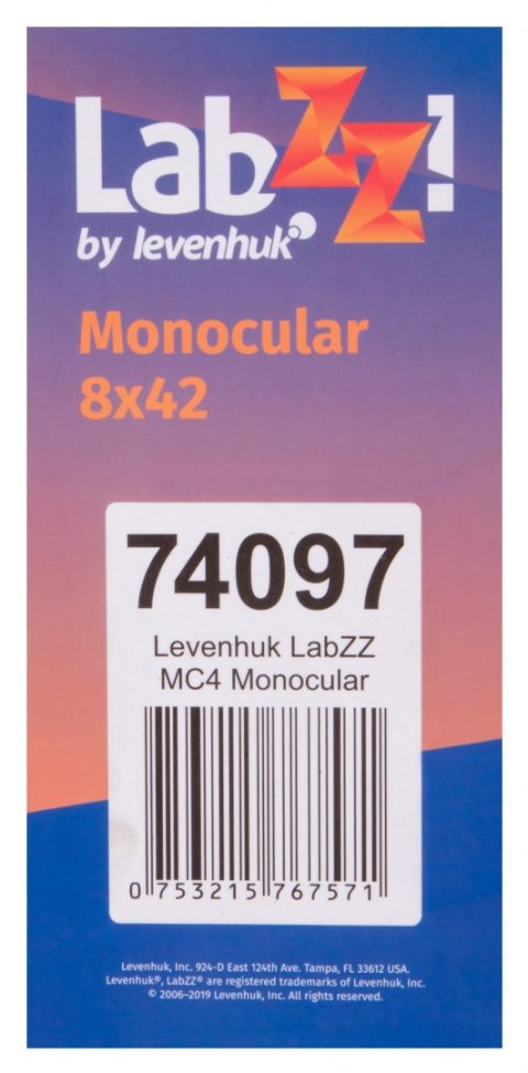 Monokular Levenhuk LabZZ MC4 Monokular Levenhuk LabZZ MC4