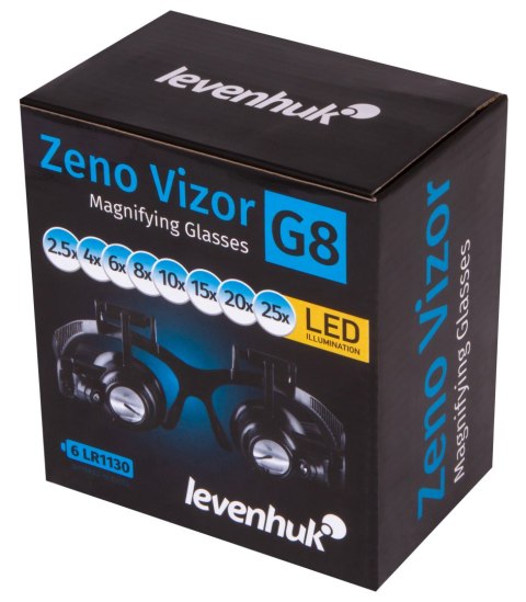 Okulary powiększające Levenhuk Zeno Vizor G8 Okulary powiększające Levenhuk Zeno Vizor G8