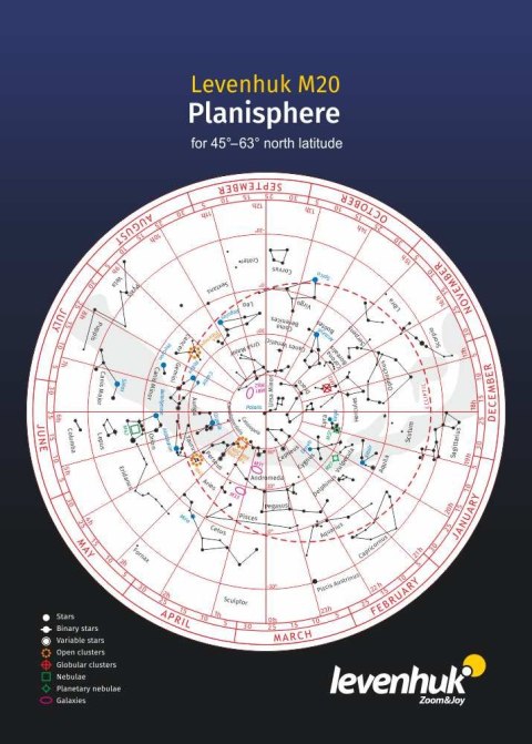 (EN) Duża planisfera Levenhuk M20 (EN) Duża planisfera Levenhuk M20
