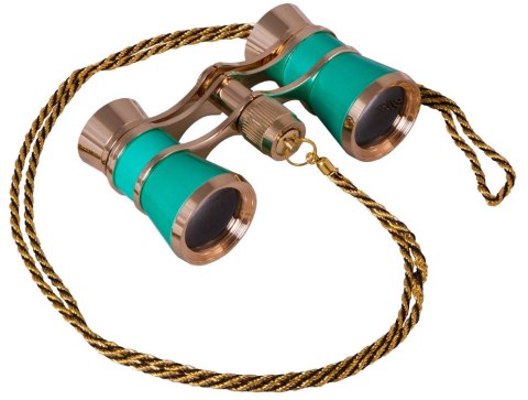 Lornetka teatralna Levenhuk Broadway 325C Lime/Limonka z łańcuszkiem