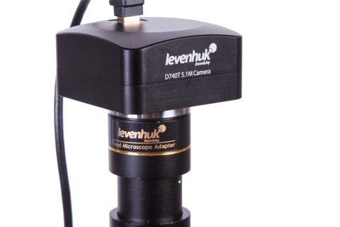 Trójokularowy mikroskop cyfrowy Levenhuk D740T 5.1M Trójokularowy mikroskop cyfrowy Levenhuk D740T 5.1M