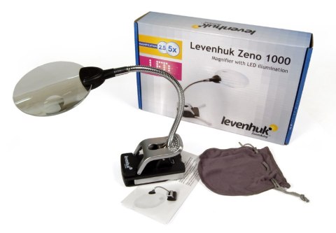 Lupa Levenhuk Zeno 1000 z podświetleniem LED, 2,5/5x, 88/21 mm
