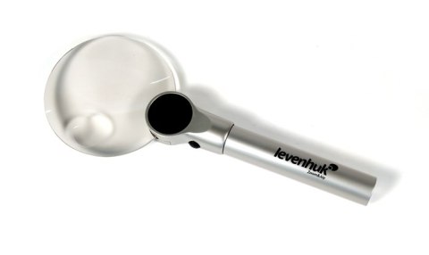 Lupa Levenhuk Zeno 400 z podświetleniem LED, 2/4x, 88/21 mm, metalowa