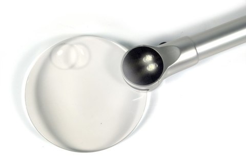 Lupa Levenhuk Zeno 400 z podświetleniem LED, 2/4x, 88/21 mm, metalowa