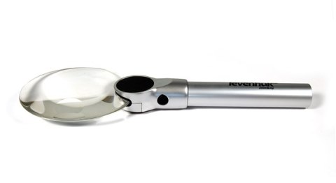 Lupa Levenhuk Zeno 400 z podświetleniem LED, 2/4x, 88/21 mm, metalowa