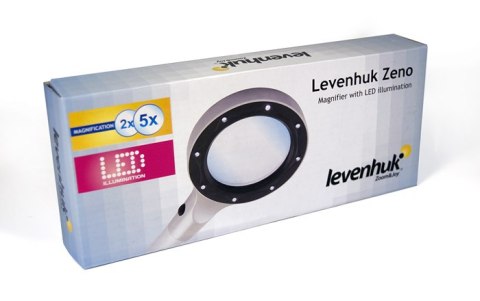 Lupa Levenhuk Zeno 400 z podświetleniem LED, 2/4x, 88/21 mm, metalowa