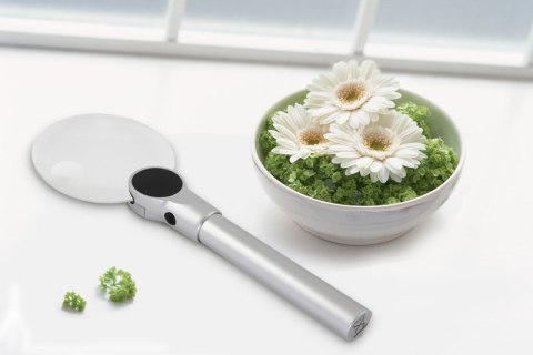 Lupa Levenhuk Zeno 400 z podświetleniem LED, 2/4x, 88/21 mm, metalowa