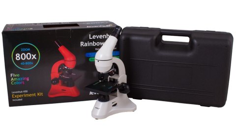 (IT) Mikroskop Levenhuk Rainbow 50L Moonstone\Kamień Księżycowy (IT) Mikroskop Levenhuk Rainbow 50L Moonstone\Kamień Księżycowy