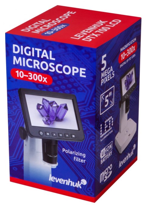 Mikroskop cyfrowy Levenhuk DTX 700 LCD Mikroskop cyfrowy Levenhuk DTX 700 LCD