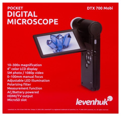 Mikroskop cyfrowy Levenhuk DTX 700 Mobi Mikroskop cyfrowy Levenhuk DTX 700 Mobi