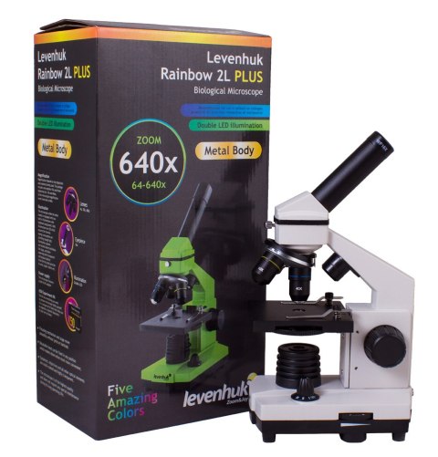 (EN) Mikroskop Levenhuk Rainbow 2L PLUS Moonstone\Kamień Księżycowy (EN) Mikroskop Levenhuk Rainbow 2L PLUS Moonstone\Kamień Księżycowy