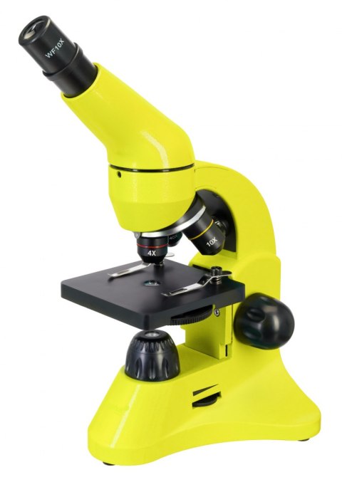 (EN) Mikroskop Levenhuk Rainbow 50L Lime\Limonka