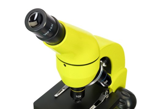 (EN) Mikroskop Levenhuk Rainbow 50L Lime\Limonka