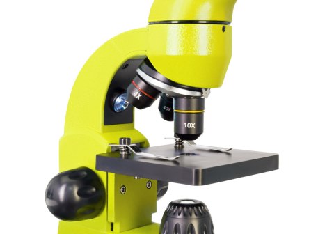(EN) Mikroskop Levenhuk Rainbow 50L Lime\Limonka