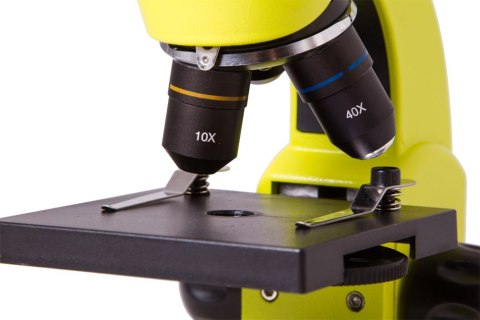 (EN) Mikroskop Levenhuk Rainbow 50L Lime\Limonka