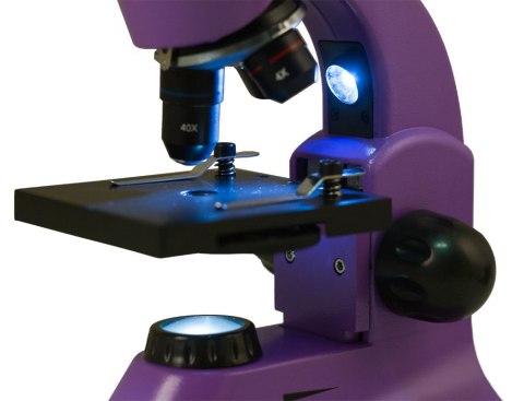 (EN) Mikroskop Levenhuk Rainbow 50L PLUS Amethyst\Ametyst