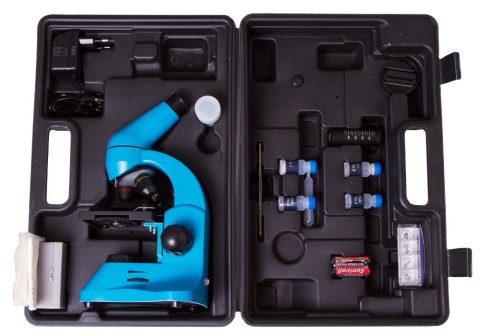 (EN) Mikroskop Levenhuk Rainbow 50L PLUS Azure\Lazur
