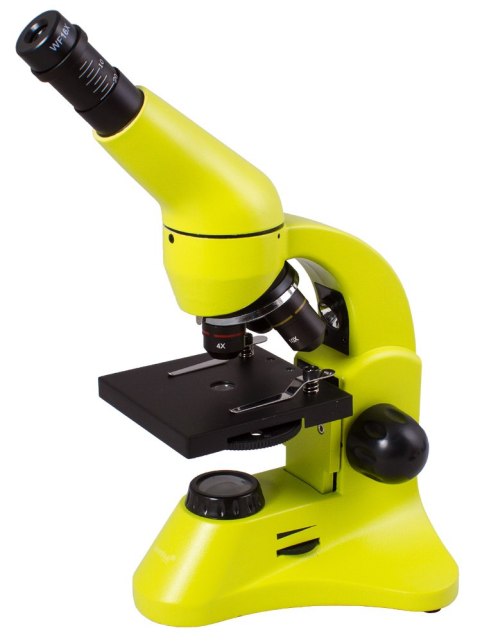(EN) Mikroskop Levenhuk Rainbow 50L PLUS Lime\Limonka
