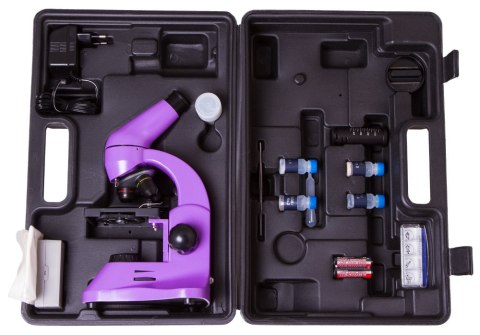 (BG) Mikroskop Levenhuk Rainbow 50L PLUS Amethyst\Ametyst