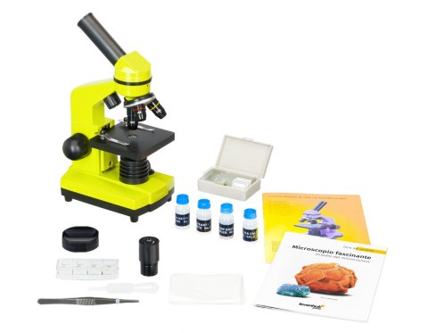 (ES) Mikroskop Levenhuk Rainbow 2L Lime\Limonka (ES) Mikroskop Levenhuk Rainbow 2L Lime\Limonka