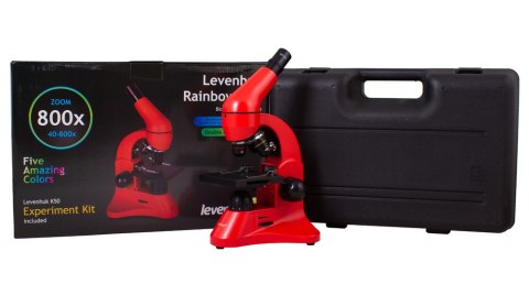 (ES) Mikroskop Levenhuk Rainbow 50L Orange\Pomarańcza (ES) Mikroskop Levenhuk Rainbow 50L Orange\Pomarańcza