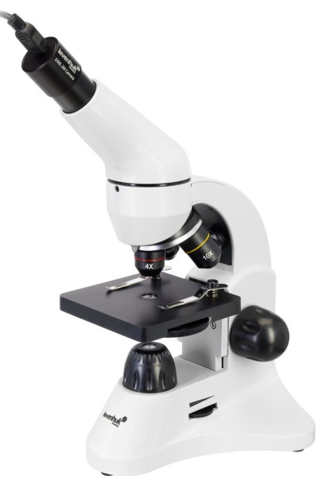 (HU) Mikroskop cyfrowy Levenhuk Rainbow D50L PLUS 2M, Moonstone\Kamień księżycowy
