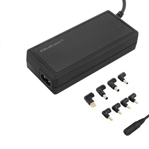 Qoltec Automatyczny uniwersalny zasilacz 90W | 8 wtyczek | +kabel zasilający Qoltec Automatyczny uniwersalny zasilacz 90W | 8 wtyczek | +kabel zasilający