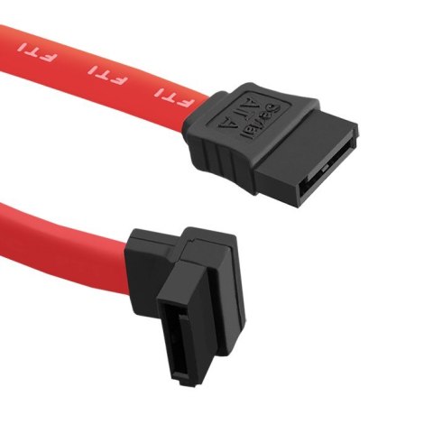 Qoltec Kabel SATA kątowy 0.35m Qoltec Kabel SATA kątowy 0.35m