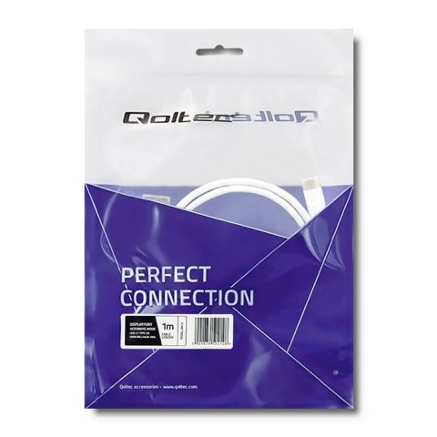 Qoltec Kabel USB 3.1 typ C męski/ HDMI A męski | 4K | Alternate mode | 1m Qoltec Kabel USB 3.1 typ C męski/ HDMI A męski | 4K | Alternate mode | 1m