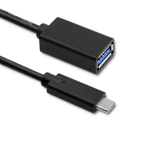 Qoltec Kabel USB 3.1 typ C męski | USB 3.0 typ A żeński | 0.25m Qoltec Kabel USB 3.1 typ C męski | USB 3.0 typ A żeński | 0.25m