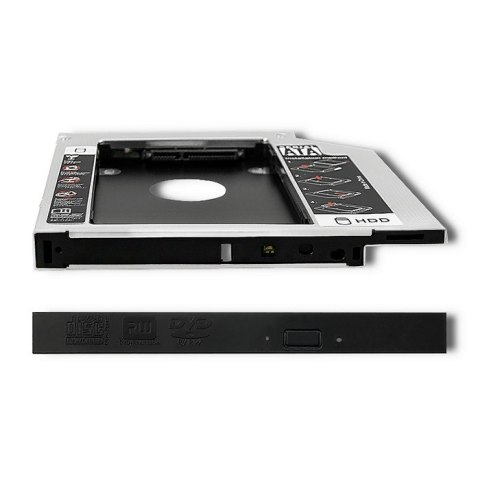 Qoltec Kieszeń na drugi dysk 2.5 HDD | 12.7 mm Qoltec Kieszeń na drugi dysk 2.5 HDD | 12.7 mm