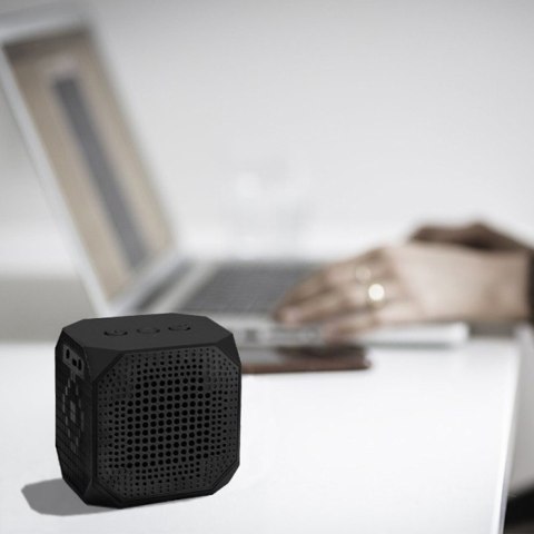 Qoltec Przenośny głośnik Bluetooth 3W | Double speaker | czarny! Qoltec Przenośny głośnik Bluetooth 3W | Double speaker | czarny!