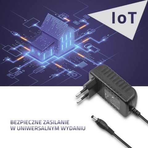 Qoltec Zasilacz wtyczkowy 18W | 9V | 2A | 5.5*2.1 Qoltec Zasilacz wtyczkowy 18W | 9V | 2A | 5.5*2.1