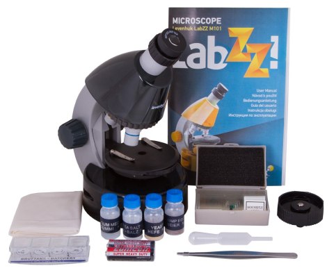 (ES) Mikroskop Levenhuk LabZZ M101 Moonstone\Kamień Księżycowy
