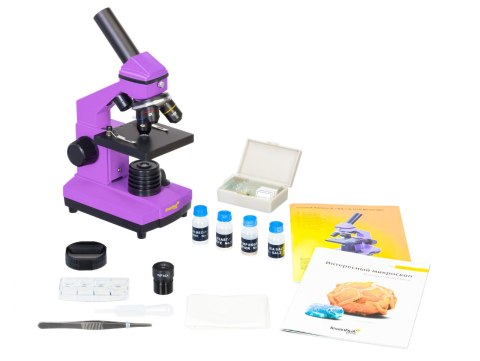 (RU) Mikroskop Levenhuk Rainbow 2L PLUS Amethyst\Ametyst (RU) Mikroskop Levenhuk Rainbow 2L PLUS Amethyst\Ametyst