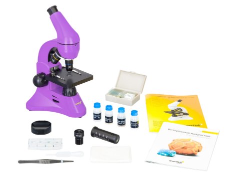 (RU) Mikroskop Levenhuk Rainbow 50L PLUS Amethyst\Ametyst (RU) Mikroskop Levenhuk Rainbow 50L PLUS Amethyst\Ametyst