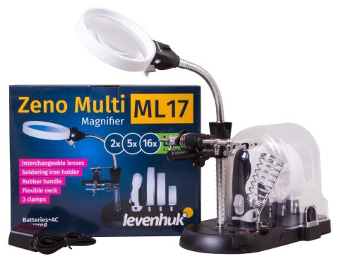 Czarna lupa Levenhuk Zeno Multi ML17