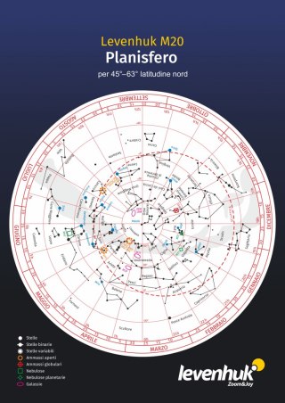 (IT) Duża planisfera Levenhuk M20
