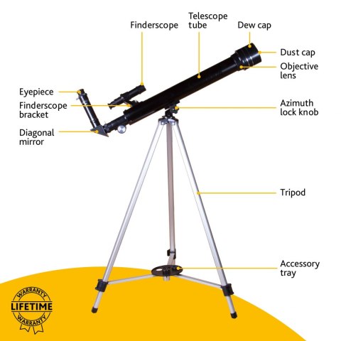 Levenhuk Skyline BASE 50T Telescope