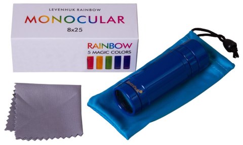 Monokular Levenhuk Rainbow 8x25 Blue Wave/Niebieskie morze