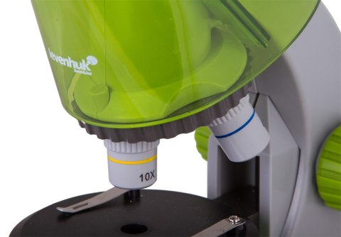 (PL) Mikroskop Levenhuk LabZZ M101 Lime\Limonka