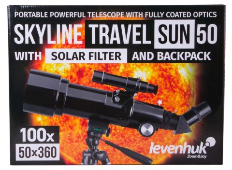 Teleskop Levenhuk Skyline Travel Sun 50