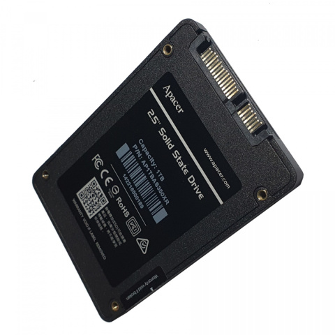 Dysk SSD Apacer AS350X 1TB SATA3 2,5" (560/540 MB/s) 7mm, TLC 3D NAND Dysk SSD Apacer AS350X 1TB SATA3 2,5" (560/540 MB/s) 7mm, TLC 3D NAND