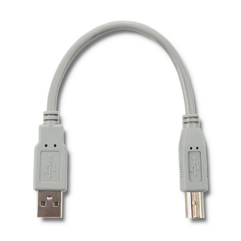 Qoltec Kabel USB 2.0 A męski | B męski | 0.19m Qoltec Kabel USB 2.0 A męski | B męski | 0.19m