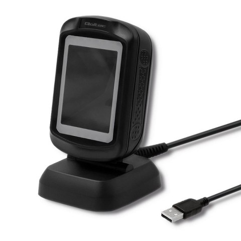 Qoltec Stacjonarny czytnik kodów 1D | 2D | USB Qoltec Stacjonarny czytnik kodów 1D | 2D | USB