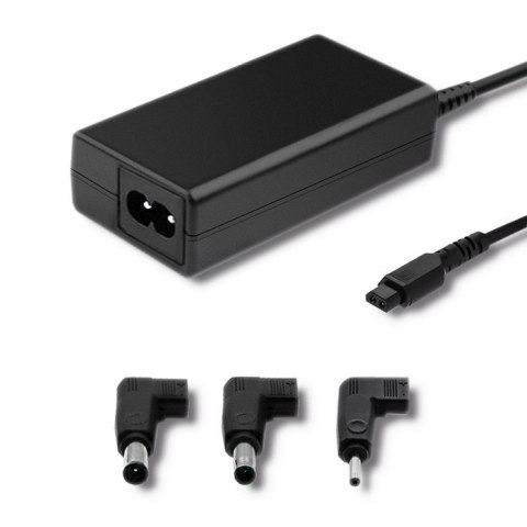 Qoltec Zasilacz specjalizowany do Samsung | Sony 65W | 3 wtyczki | +kabel zasilający Qoltec Zasilacz specjalizowany do Samsung | Sony 65W | 3 wtyczki | +kabel zasilający