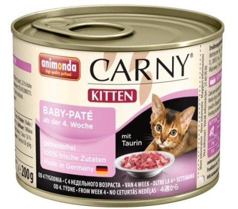 ANIMONDA Carny Kitten Baby Pate 200g ANIMONDA Carny Kitten Baby Pate 200g