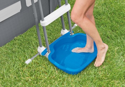 Oczyszczacz do stóp miska do basenu na drabinkę Intex 29080